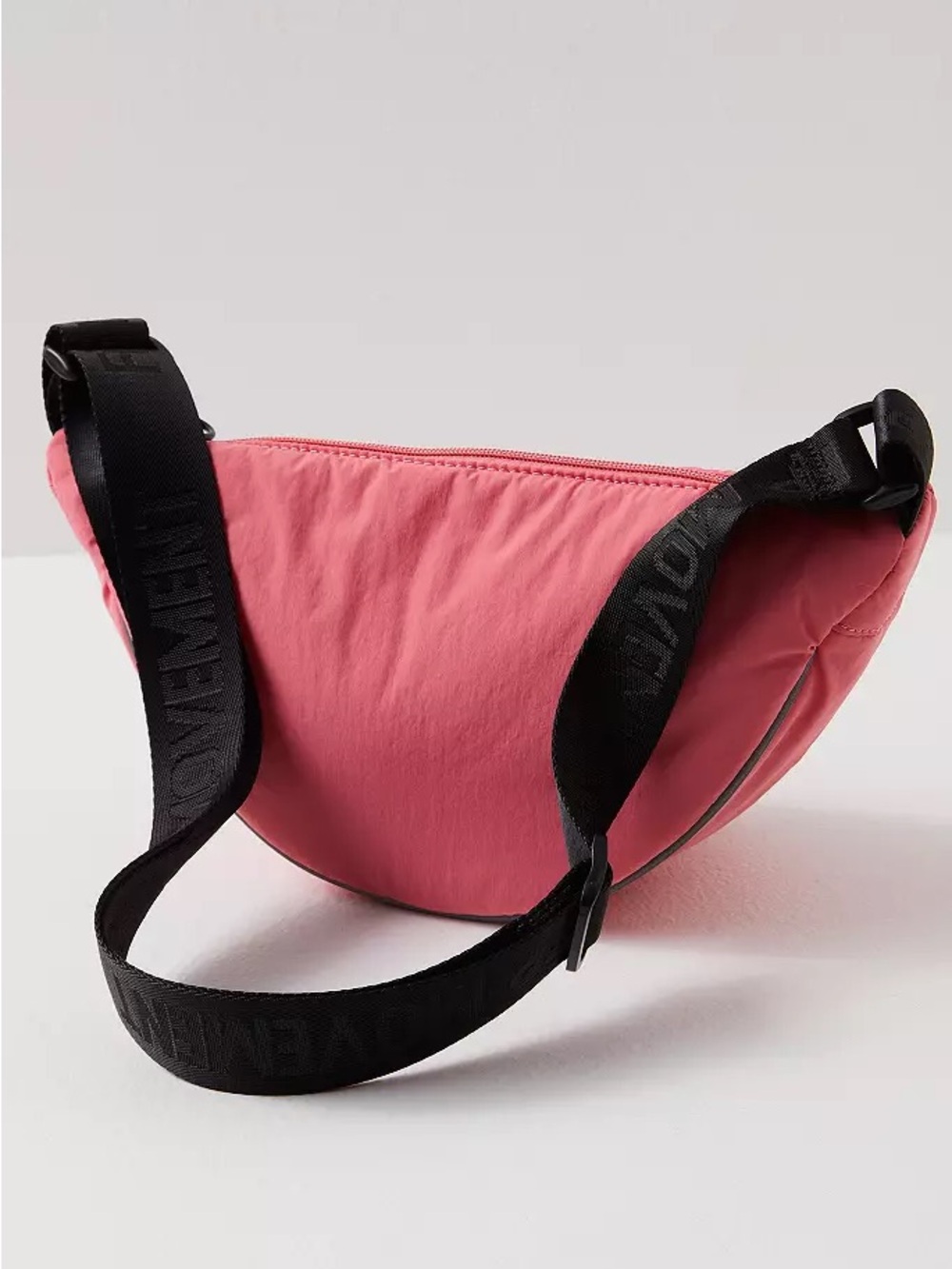 FP Movement Bulls Eye Sling Bag Coral Reflective Crossbody Belt Bag NWT